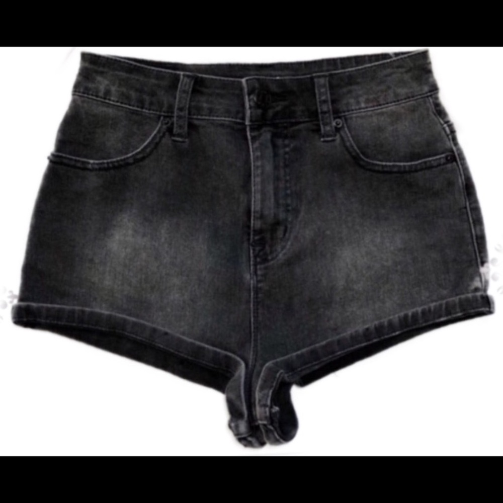 Urban Outfitters SUPER HIGH RISE SHORTS Size 26 - Picture 6 of 7